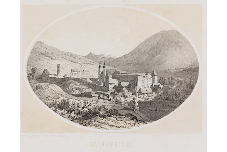 St. Laprecht, Reichert, Litografie, 1843