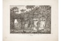 Postl K., upomínka na 1813, mědiryt , 18. stol. 