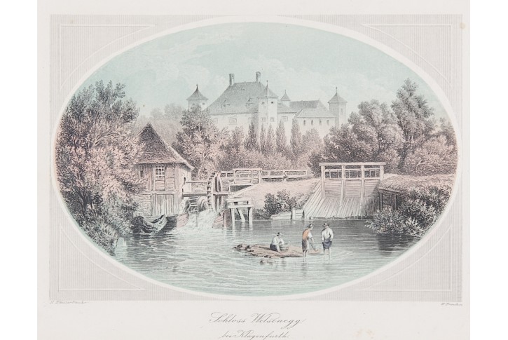 Welsenegg, Payne, kolor. oceloryt, 1860