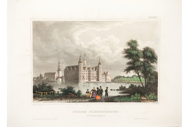 Friedrichsburg , Meyer,  kolor. oceloryt, 1850