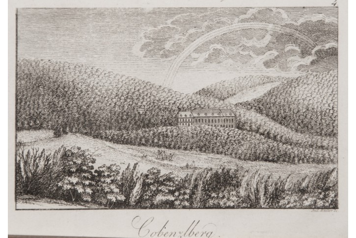 Wien Cobenzl, mědiryt, (1820)
