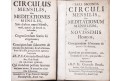 Circuli Mensilis..díl I. II. , 2 svazky Litoměřice 1741