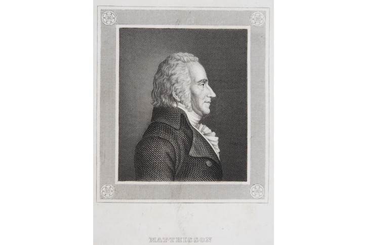 Matthisson Friedrich von, oceloryt , (1850)