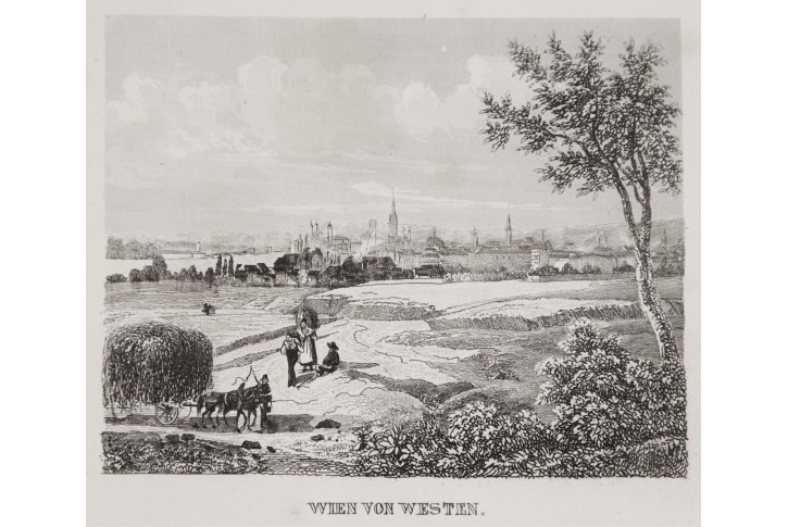 Wien, litografie, (1840)