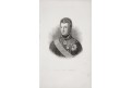 Wrede hrabě a generál, oceloryt, (1850)
