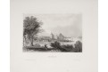 Gripsholm,  Meyer, oceloryt, 1850
