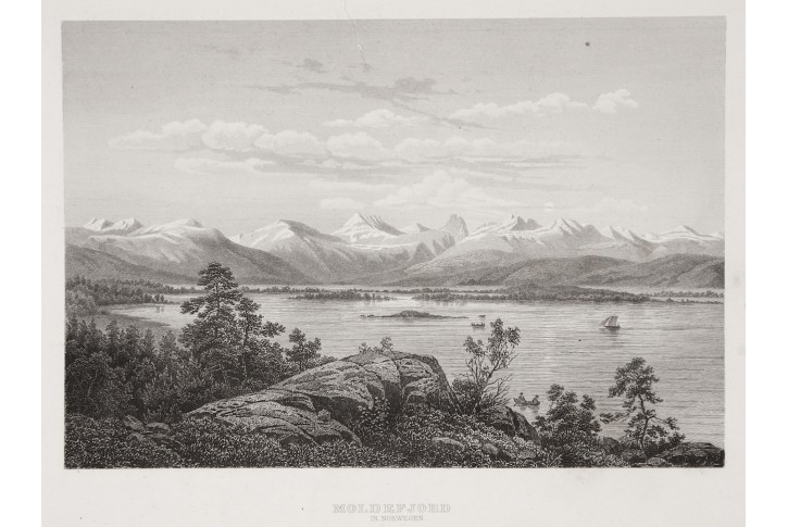 Moldenfjord,  Meyer, oceloryt, 1850