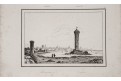 Livorno, Le Bas, oceloryt 1840