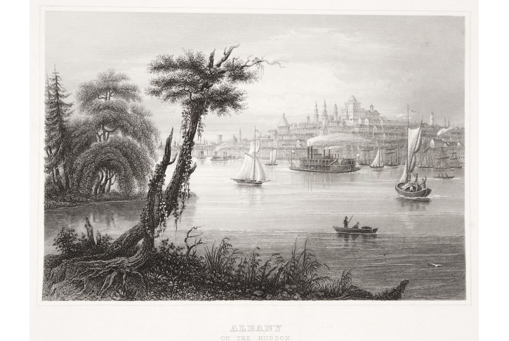 Albany, Meyer, oceloryt, 1850