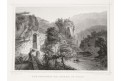 Zenoberg bei Meran in Tyrol, oceloryt (1840)