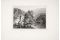 Zenoberg bei Meran in Tyrol, oceloryt (1840)