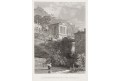 Spoleto , Haase , oceloryt, 1840