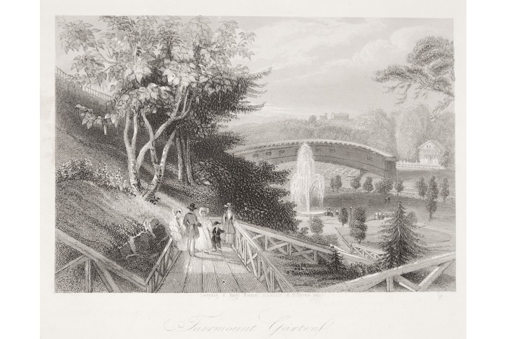 Philadelphia, Payne, oceloryt 1850