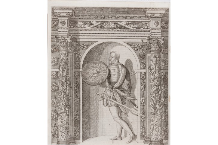 Johann Medici, Schrenck, mědiryt, 1603