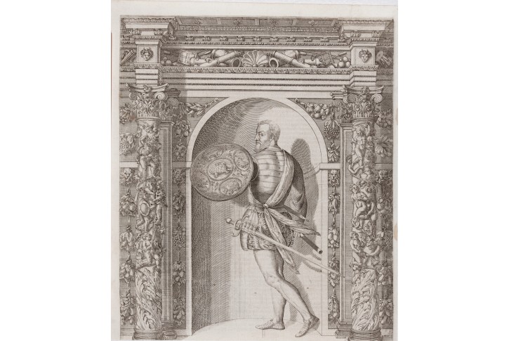 Johann Medici, Schrenck, mědiryt, 1603
