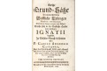 Cattaneo C.: Ewige Grund-Sätze ..... Praha 1742