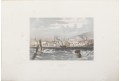 Stockholm, Payne, oceloryt, 1850