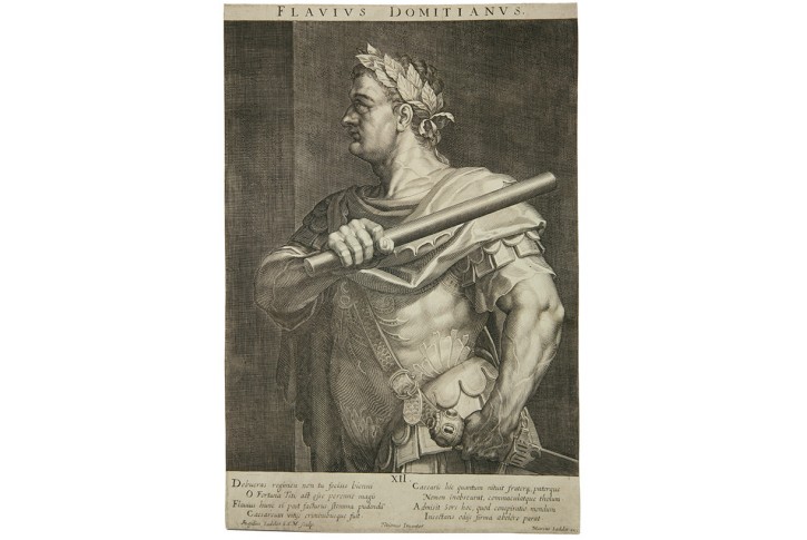 Sadeler Eg.- Tizian, Flavius Domiti., mědiryt 1608