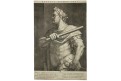 Sadeler Eg.- Tizian, Flavius Domitianus, mědiryt 1607