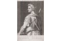 Sadeler Eg.- Tizian, Tiberius Caesar, mědiryt 1608