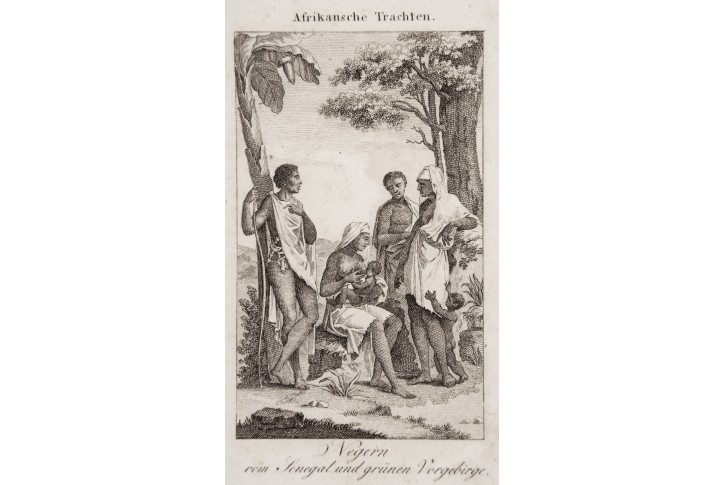 Senegal kroj, mědiryt. (1790)