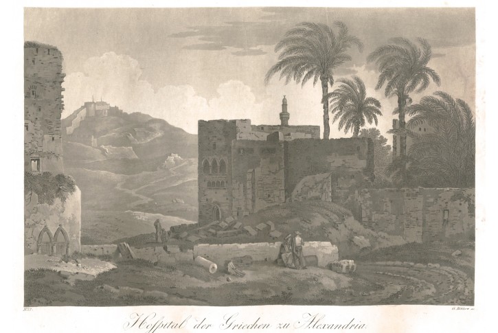 Alexandria , Döbler , akvatinta, 1819