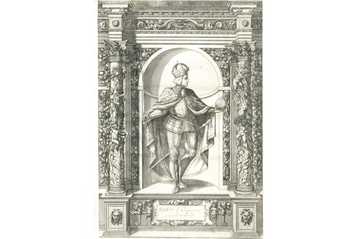 Albertus Primus, Schrenck, mědiryt, 1603