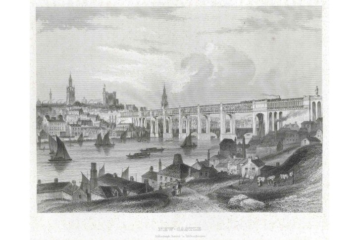 Newcastle, Meyer, oceloryt, 1850