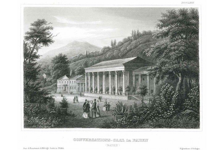 Baden Baden, meyer, oceloryt 1850