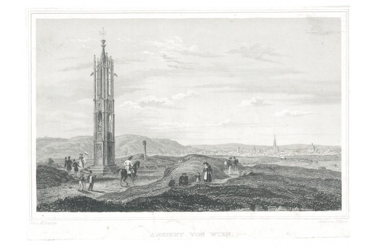 Wien , Lange, oceloryt, 1840