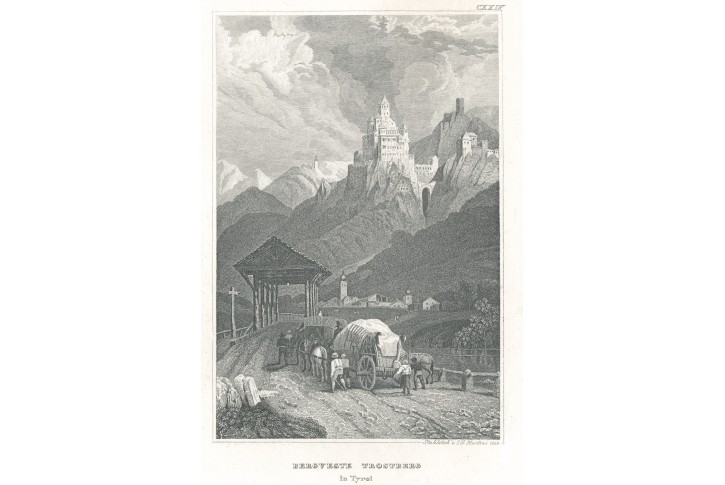 Trostberg, Meyer, oceloryt, 1850