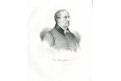 Baron Gerard , litografie, 1840