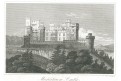 Milchstown Castle, mědiryt, 1820