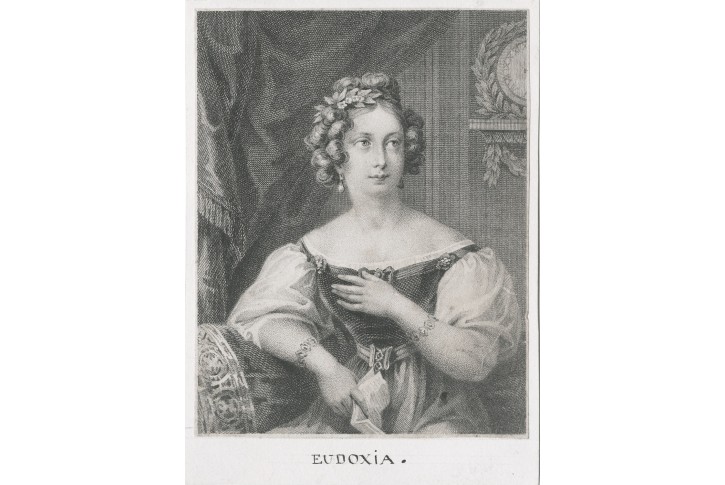 Eudoxia, mědiryt, (1830)