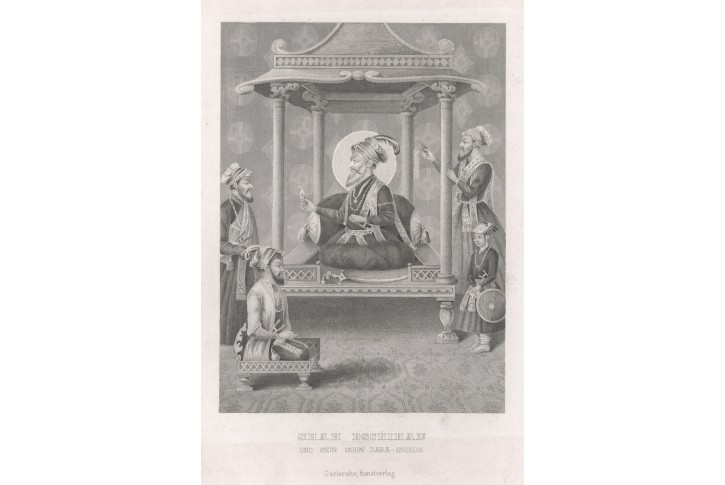 Dschihan Shah, oceloryt, 1850