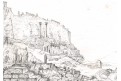 Atheny 2, mědiryt, (1830)