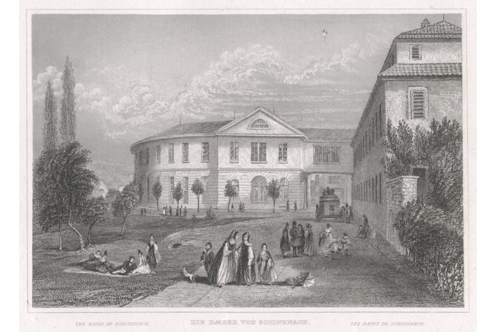Schinznach, oceloryt 1850
