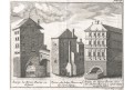 Wien Römer Thurm, mědiryt, (1800)