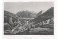Hospenthal, akvatinta, (1840)
