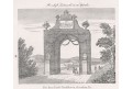 Hrušova Lhota, Glasser, litografie, 1836