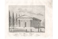 Wien Theseus Tempel, Medau, mědiryt, (1840)
