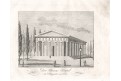 Wien Theseus Tempel, Medau, mědiryt, (1840)