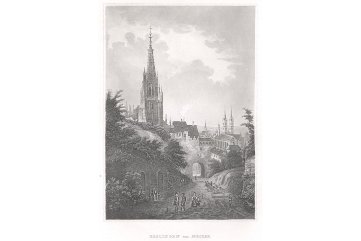 Esslingen, Meyer, oceloryt, 1850