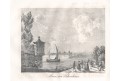 Mainz, Medau, litografie, 1838