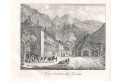 Eux Chaudes, Medau, litografie, 1838