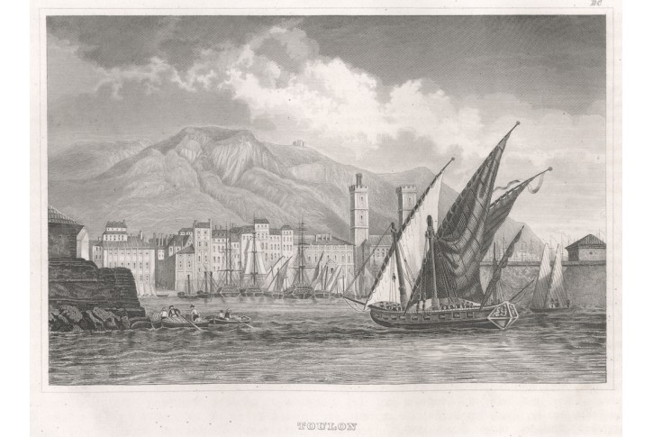 Toulon, Meyer, oceloryt, 1850