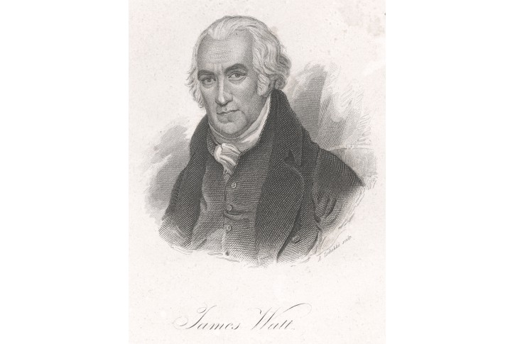 James Watt, oceloryt, (1860)