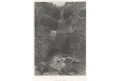 Catteshill Fall ,oceloryt, 1850