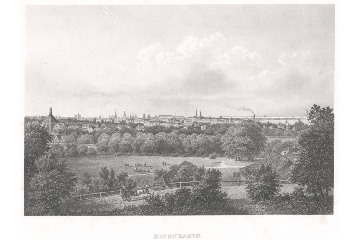 Kopenhagen,  Meyer, oceloryt, 1850