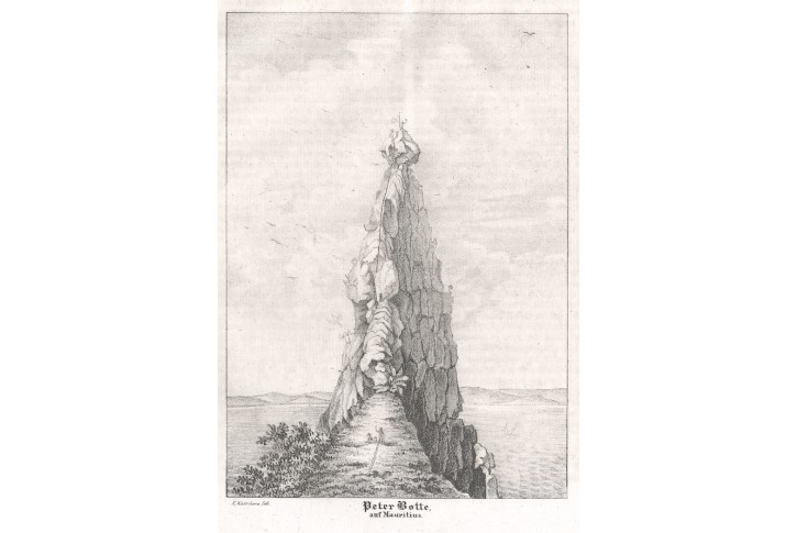 Mauritius, litografie, (1850)